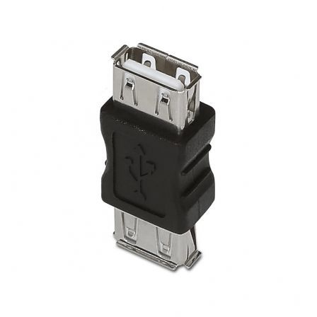 Aisens Adaptador USB 2.0 Hembra a Hembra Negro A103-0037